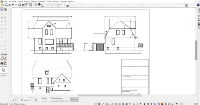 Bauplan Selber Erstellen Zeichnen Mit Dem HausDesigner3D