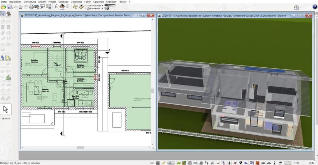 3D Visualisierung mit Grundrissplaner Software
