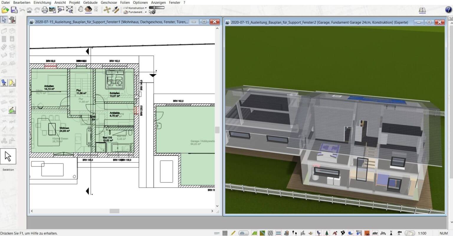Grundriss zeichnen & planen mit Grundrissplaner Software