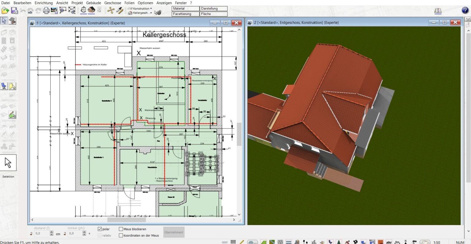 Grundriss zeichnen & planen mit Grundrissplaner Software