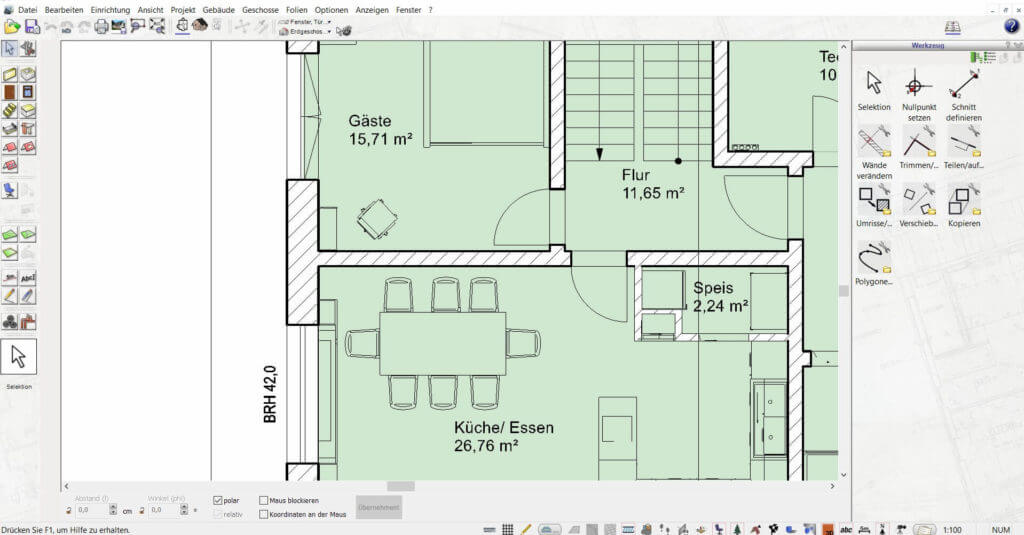 Wohnung planen mit der Grundrissplaner Software