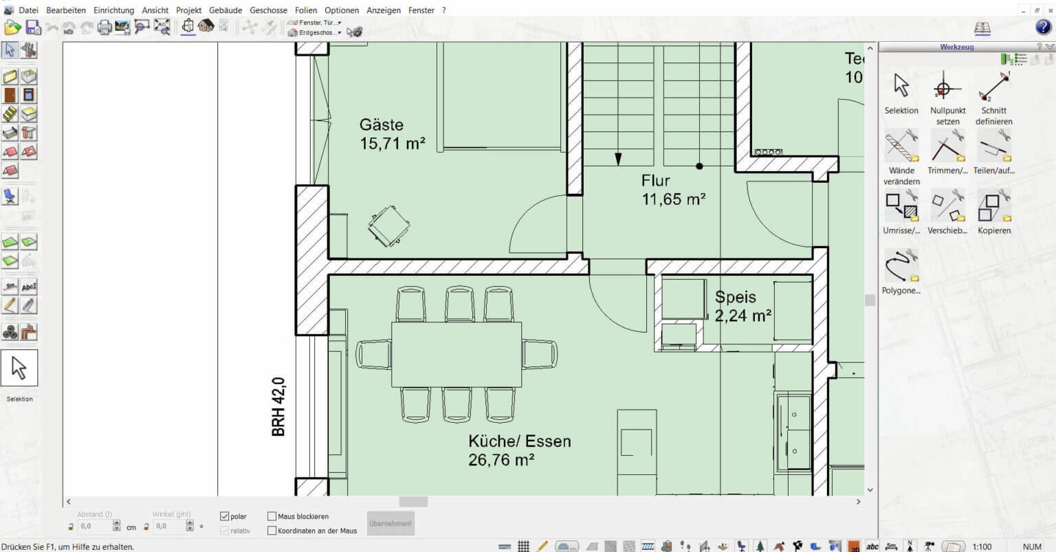 Grundriss zeichnen & planen mit Grundrissplaner Software
