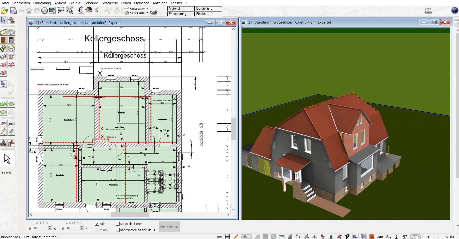 Balkon selber planen mit 3D CAD Software