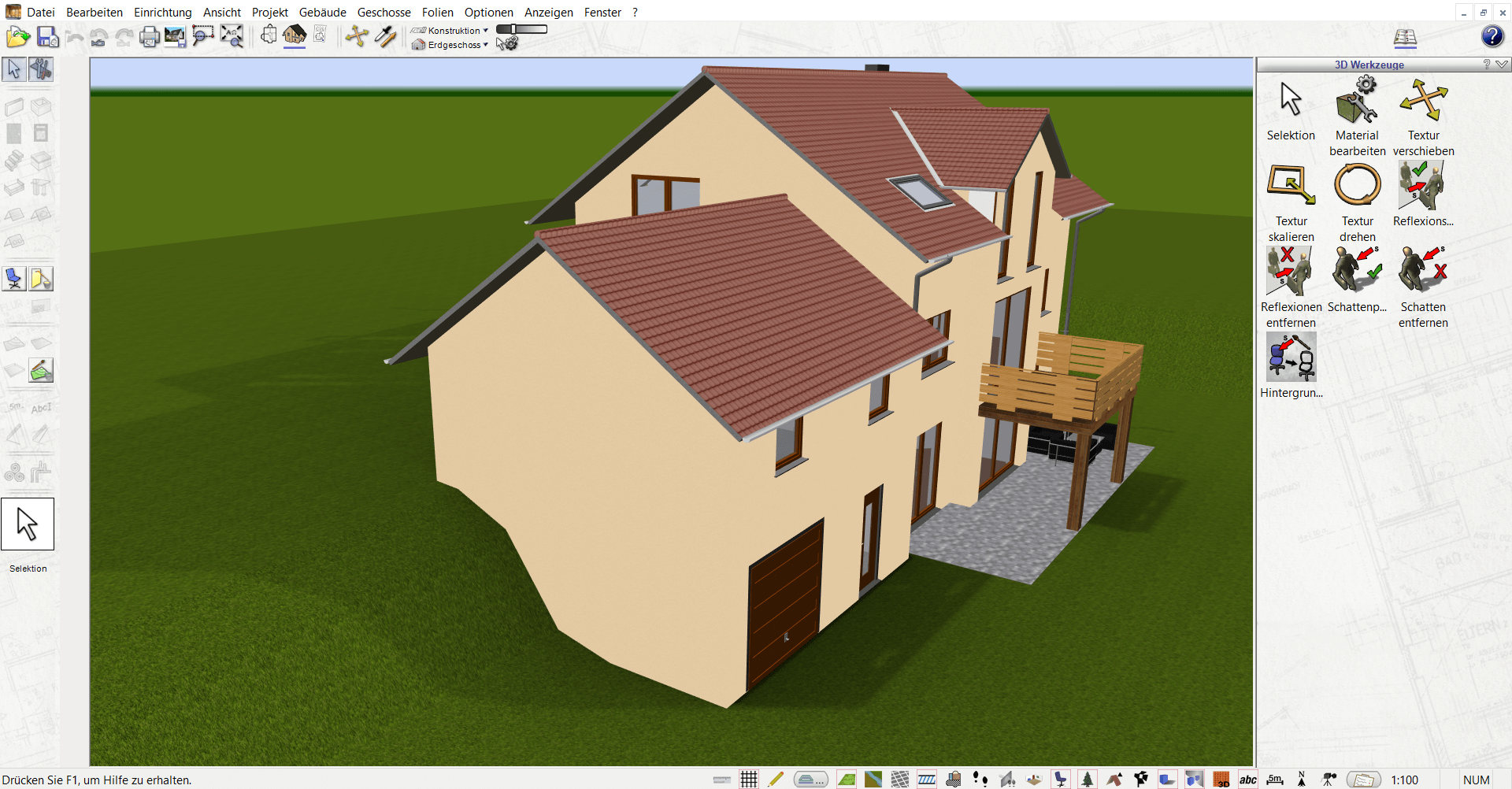 Haus 3D Visualisierung