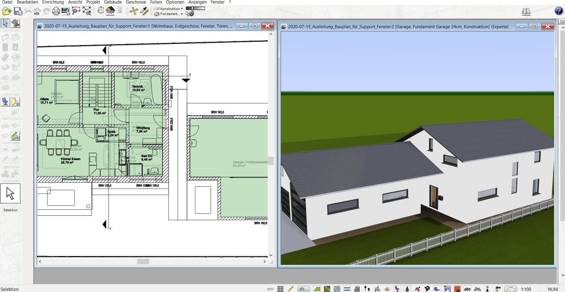 Haus selber planen - mit dem HausDesigner3D CAD Programm