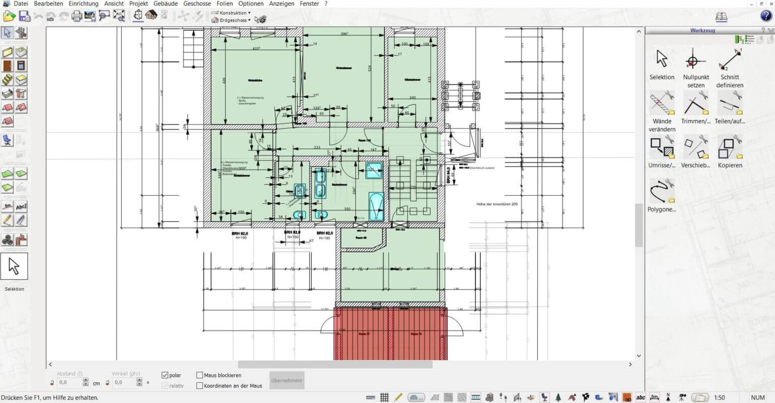 3D CAD Zeichenprogramm für Grundrisse & Häuser