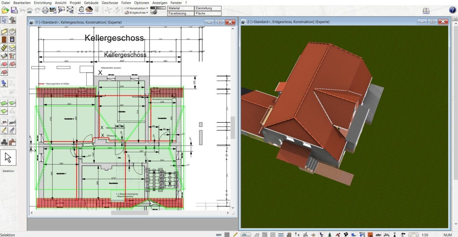 Fachwerkhaus selber planen mit 3D CAD Software