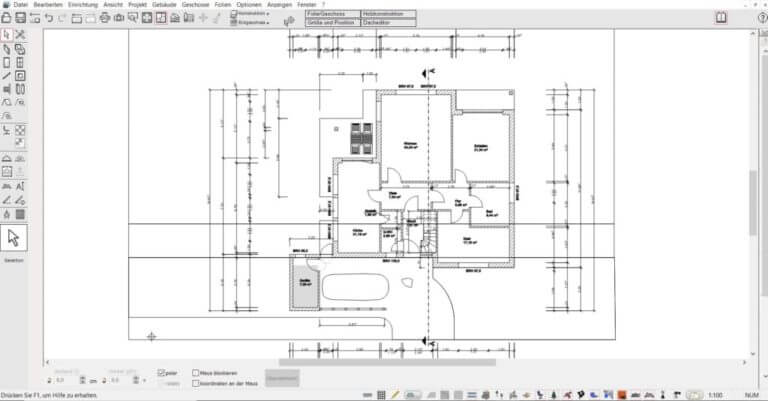 Bauzeichnung Selbst Erstellen/zeichnen Mit Dem HausDesigner3D