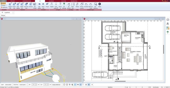 Bedeutung der Farben im Grundriss leicht erklärt
