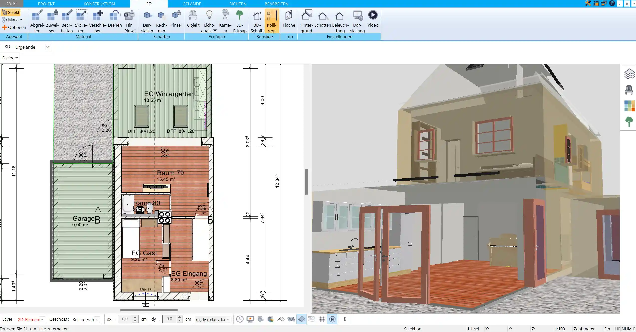 Eigene Grundrisse erstellen und Architektenkosten sparen mit dem HausDesigner3D