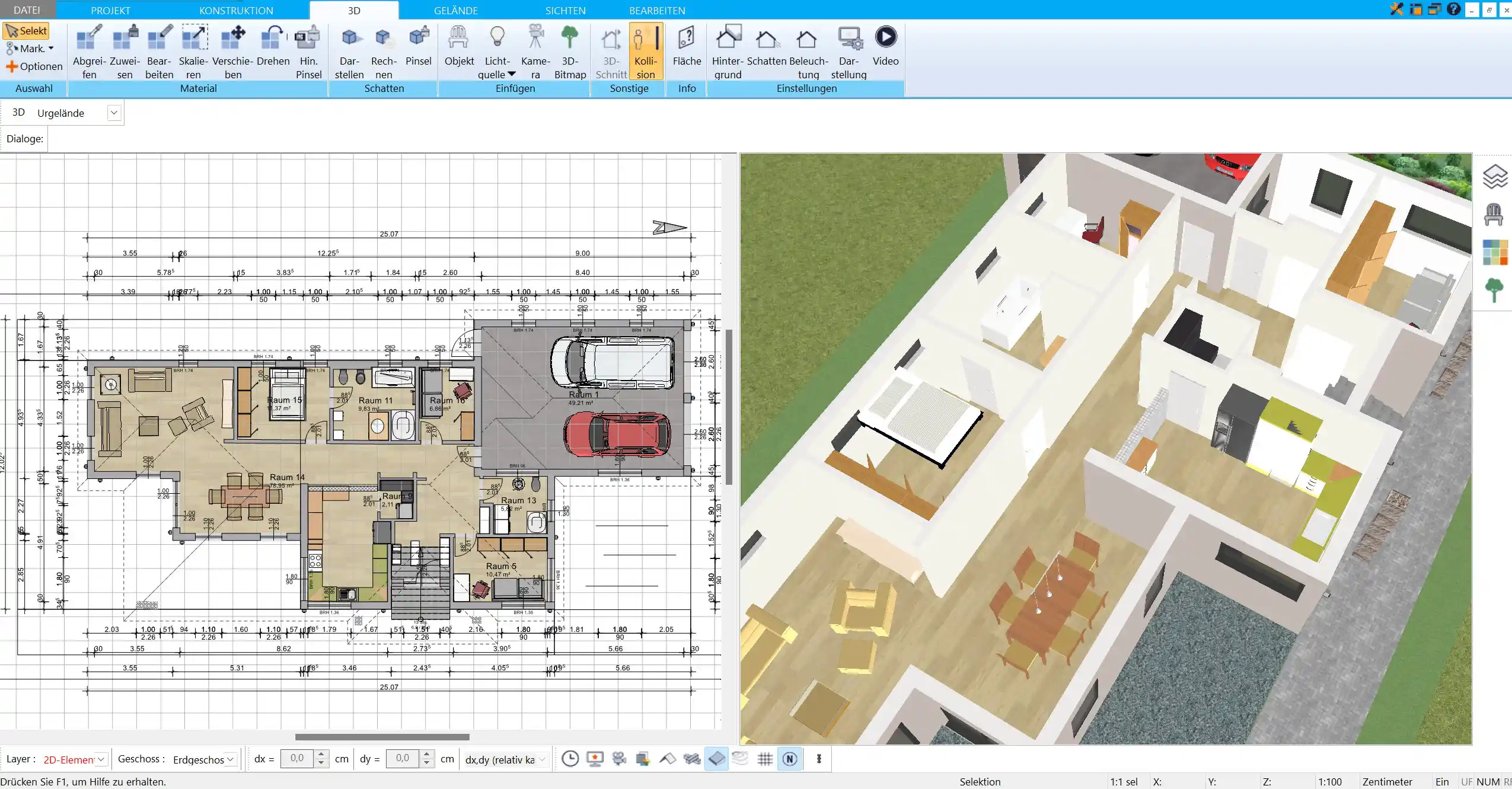 Hausinventar in 3D planen und visualisieren mit dem HausDesigner3D