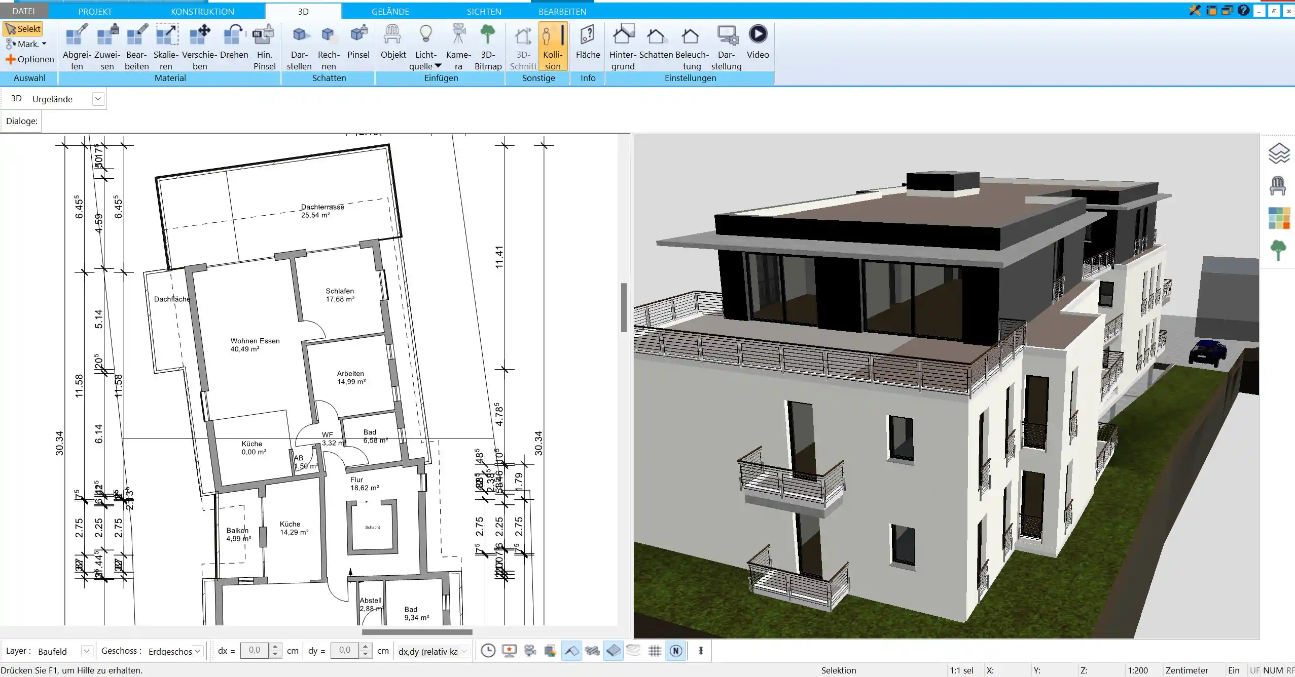 Planung wetteranfälliger Fassaden mit dem HausDesigner3D