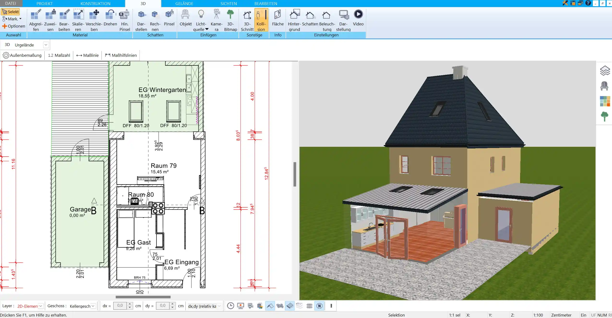 Professionelle Grundrissgestaltung – handgezeichnete Pläne digitalisieren mit HausDesigner3D