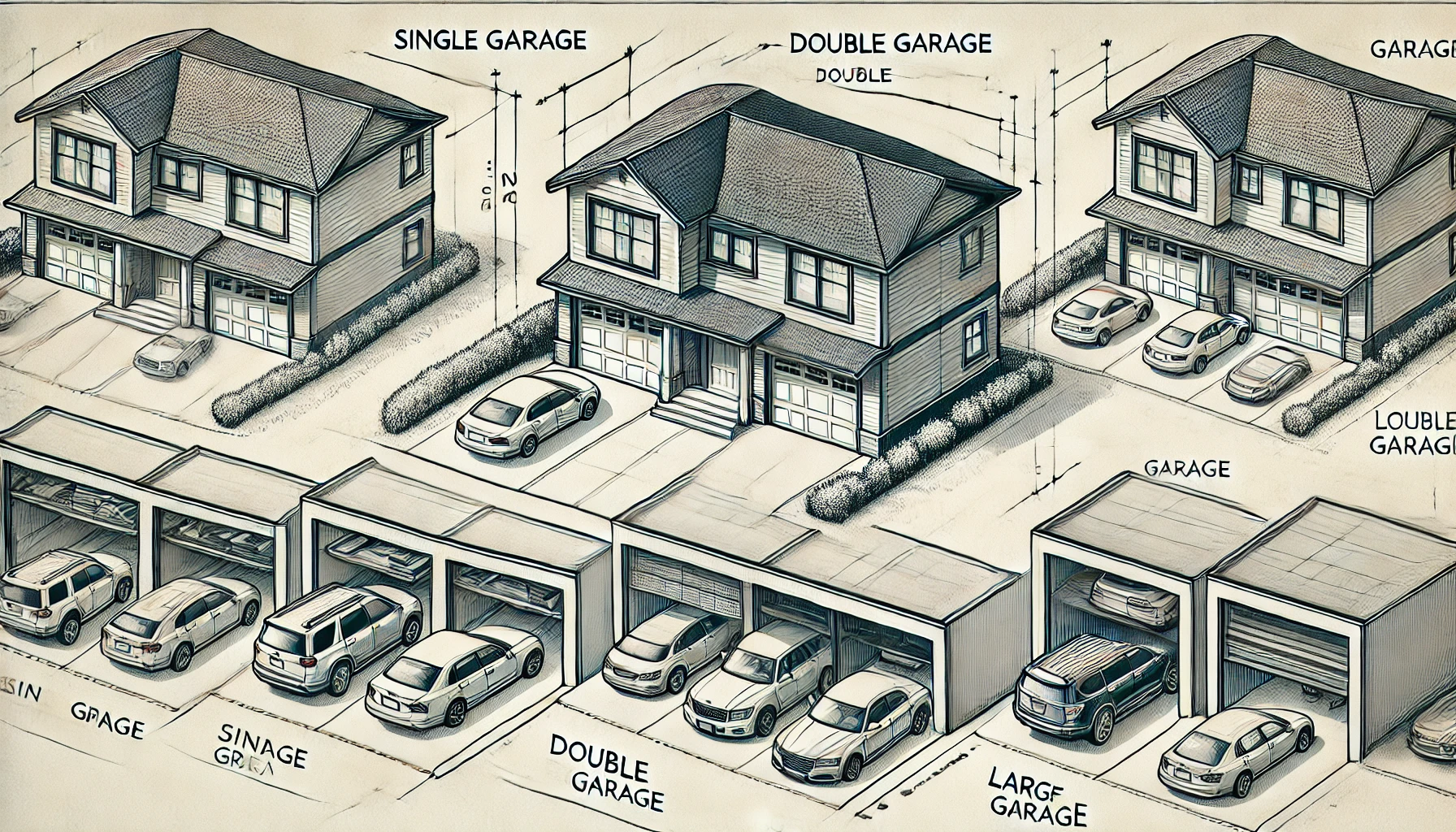 Wie groß sollte eine Garage sein - Überblick