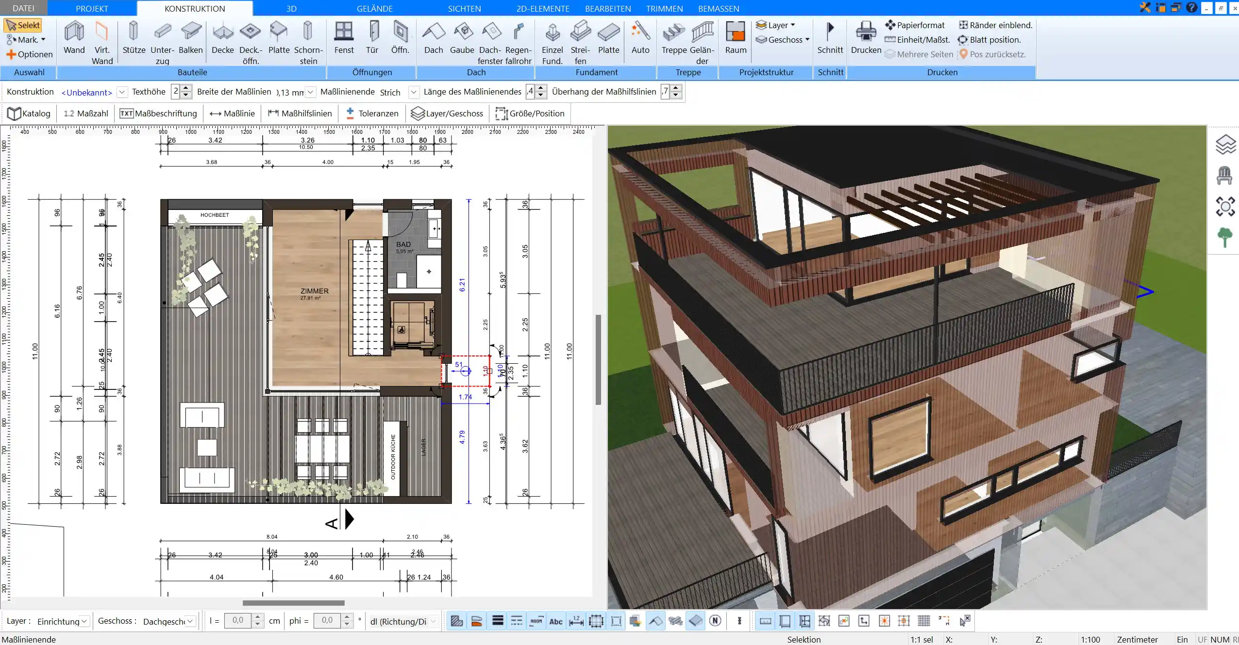 Integration des Kellers in die Grundrissplanung mit dem HausDesigner3D