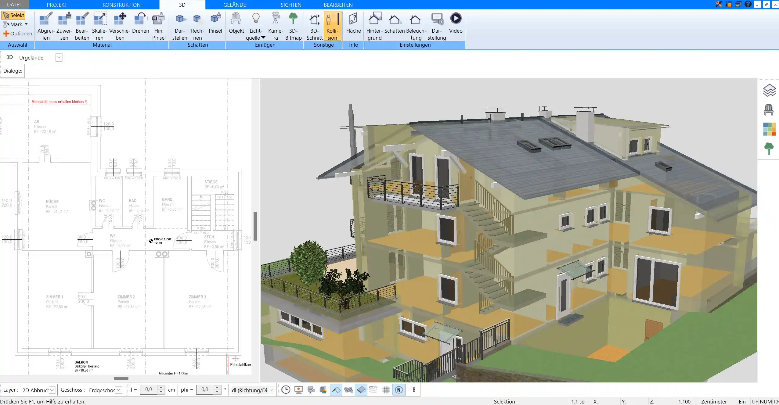 Vordachplanung Perfekte Dimensionierung und Materialwahl im HausDesigner3D