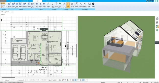 Dielengrundriss in 2D – Ein präzise erstellter Grundriss der Diele mit dem HausDesigner3D Dielengrundriss in 2D – Ein präzise erstellter Grundriss der Diele mit dem HausDesigner3D
