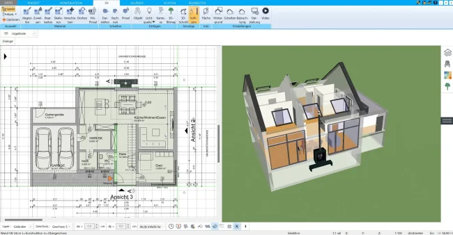 Erstellen Sie Ihren Grundriss einfach und schnell mit dem HausDesigner3D Erstellen Sie Ihren Grundriss einfach und schnell mit dem HausDesigner3D