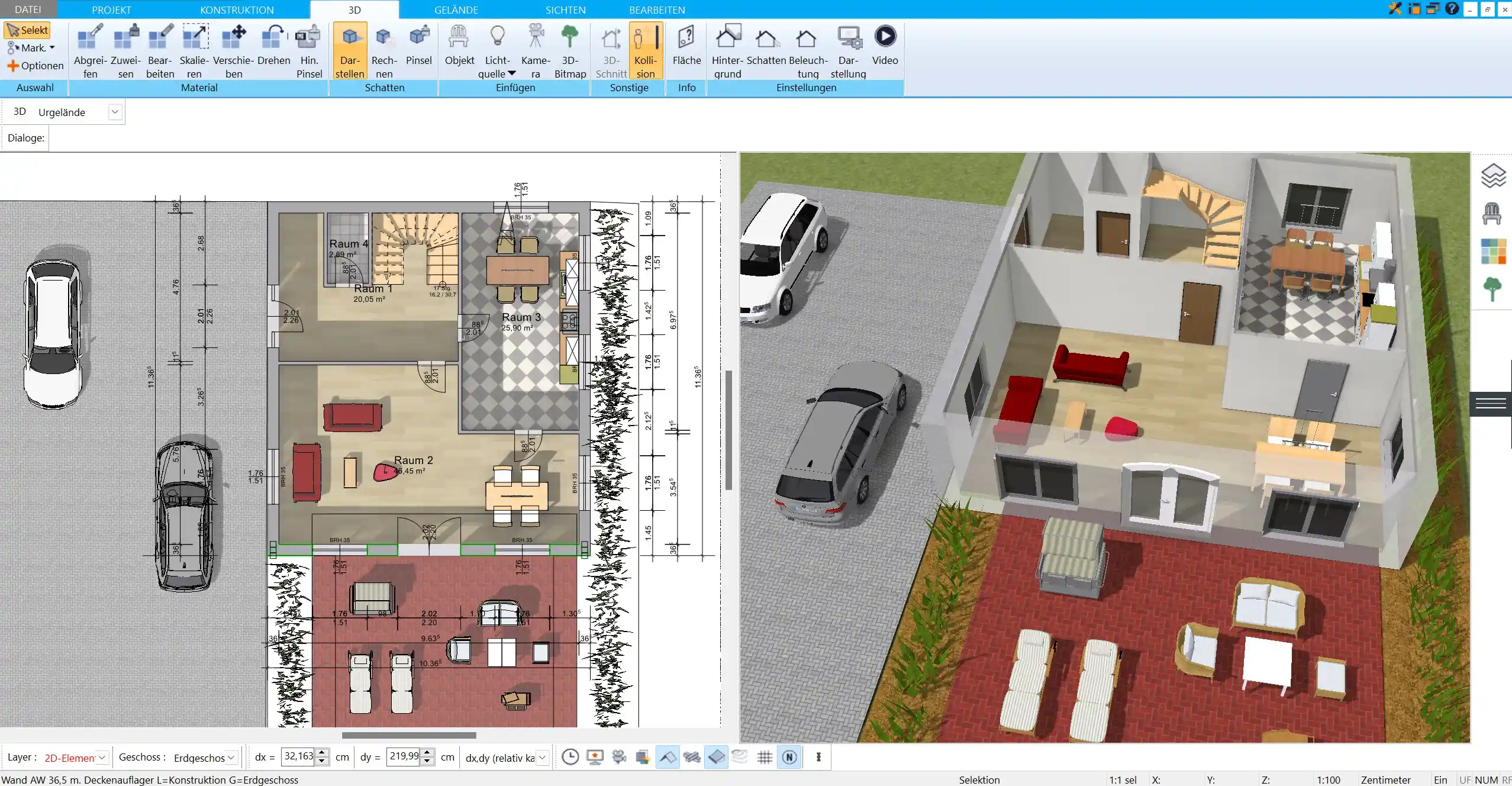 Funktionen im direkten Vergleich HausDesigner3D bietet umfassendere Werkzeuge für Architekturplanung und Grundrissgestaltung