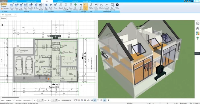 Grundriss des Gäste-WCs in 2D mit der Software erstellen – Zeigt die Basisplanung eines Gäste-WCs in der Draufsicht Grundriss des Gäste-WCs in 2D mit der Software erstellen – Zeigt die Basisplanung eines Gäste-WCs in der Draufsicht