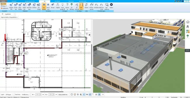 Projektstart im HausDesigner3D Legen Sie Maße und Temperaturzonen für Ihr Kühlhaus fest